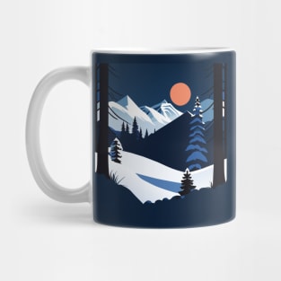 Winter Whimsy: Delightful Art Prints to Embrace the Chill Mug